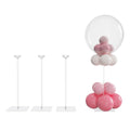 YALLOVE Clear Acrylic Tabletop Balloon Stand Kit(Balloons Not Included)