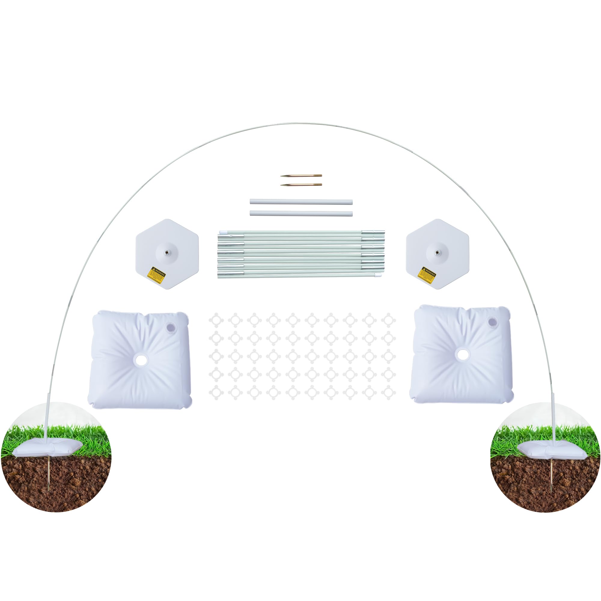 YALLOVE Balloon Arch Stand Kit