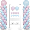 YALLOVE Balloon Column Stand Kit (Include Balloons)