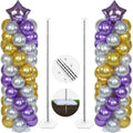 YALLOVE Balloon Column Stand Kit(Balloons Not Included)