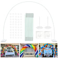 YALLOVE 21ft Balloon Arch Stand Kit