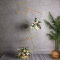 YALLOVE Detachable 4 Tier Wedding Square Backdrop Stand